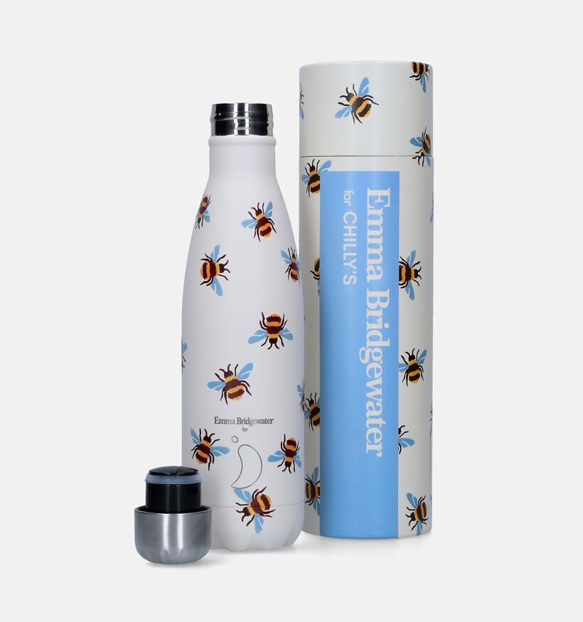 Chilly’s x Emma Bridgewater Bumblebees Gourde en Écru 500 ml pour filles, femmes (343553)