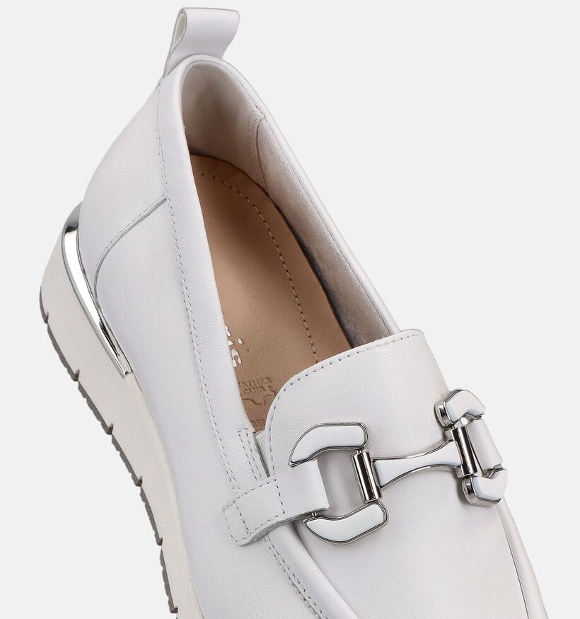 Tamaris Witte Loafers voor dames (367677) - geschikt voor steunzolen