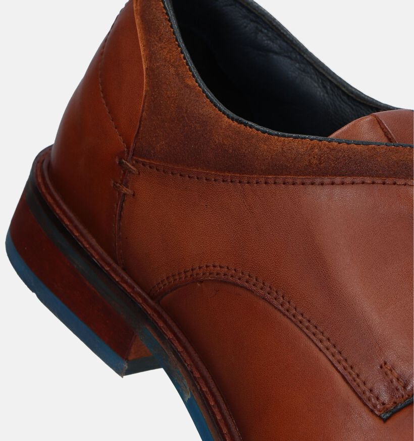 Via Borgo Cognac Veterschoenen voor heren (330331)