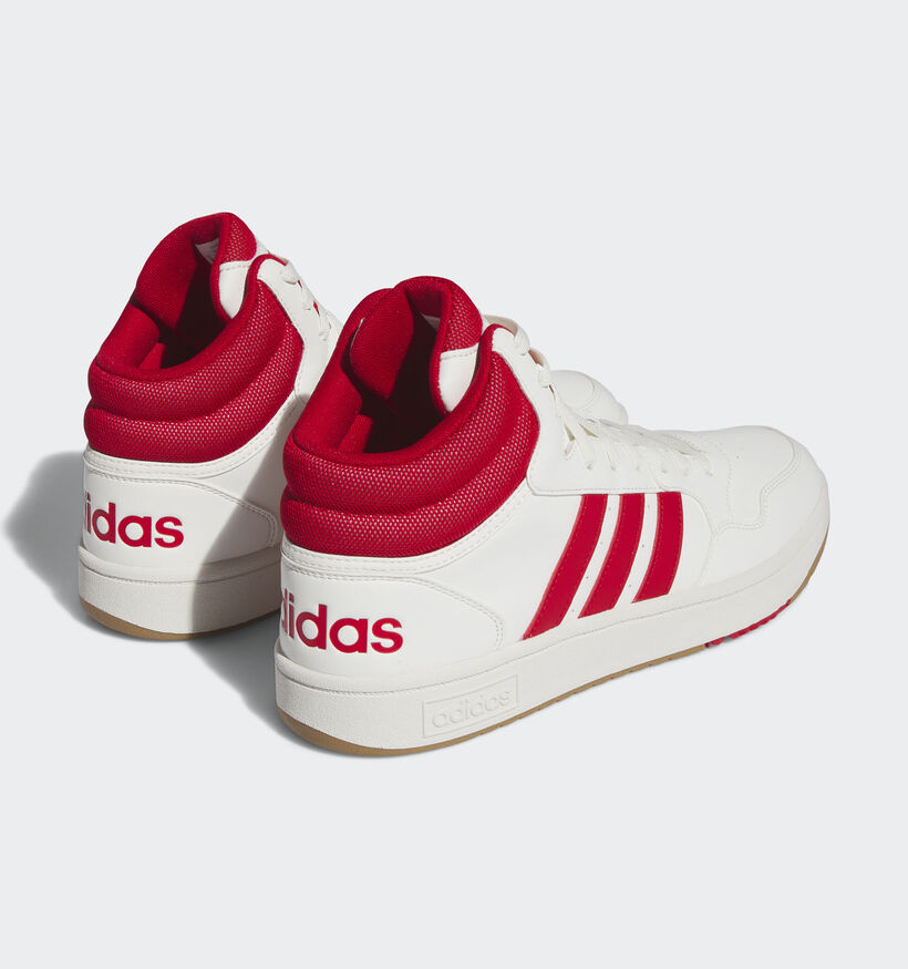 adidas Hoops 3.0 Mid Witte Sneakers voor dames (329410) - geschikt voor steunzolen