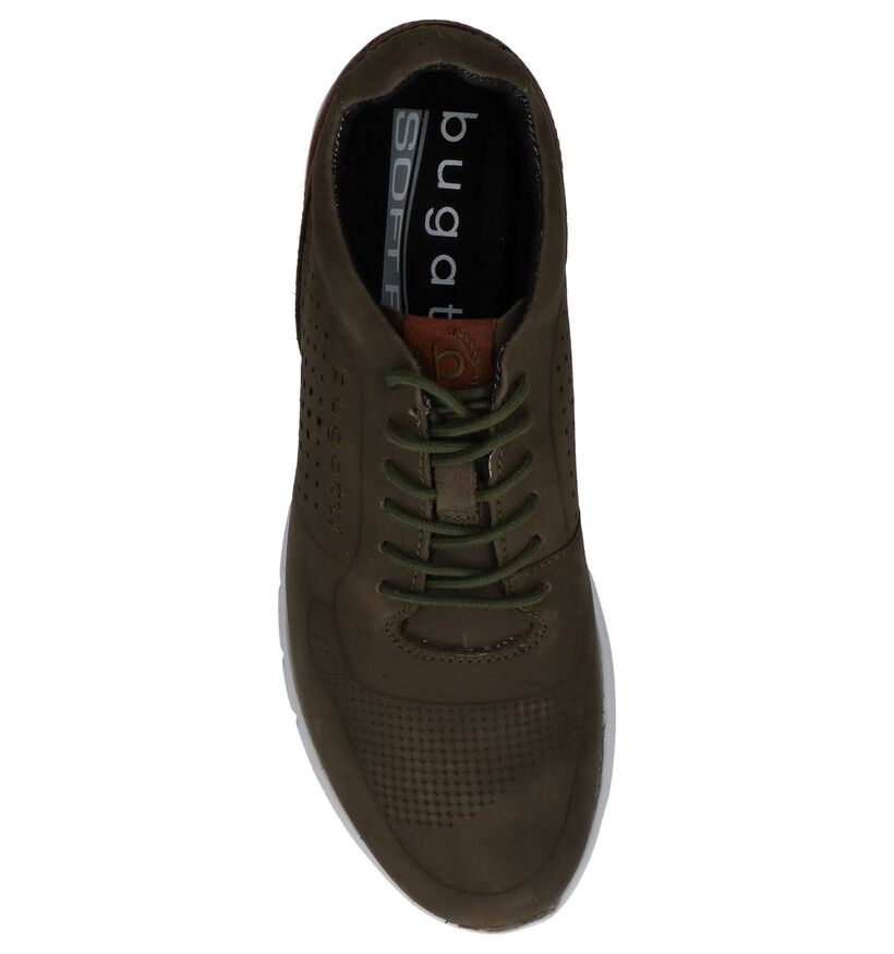 Donkergroene Casual Schoenen Bugatti, , pdp