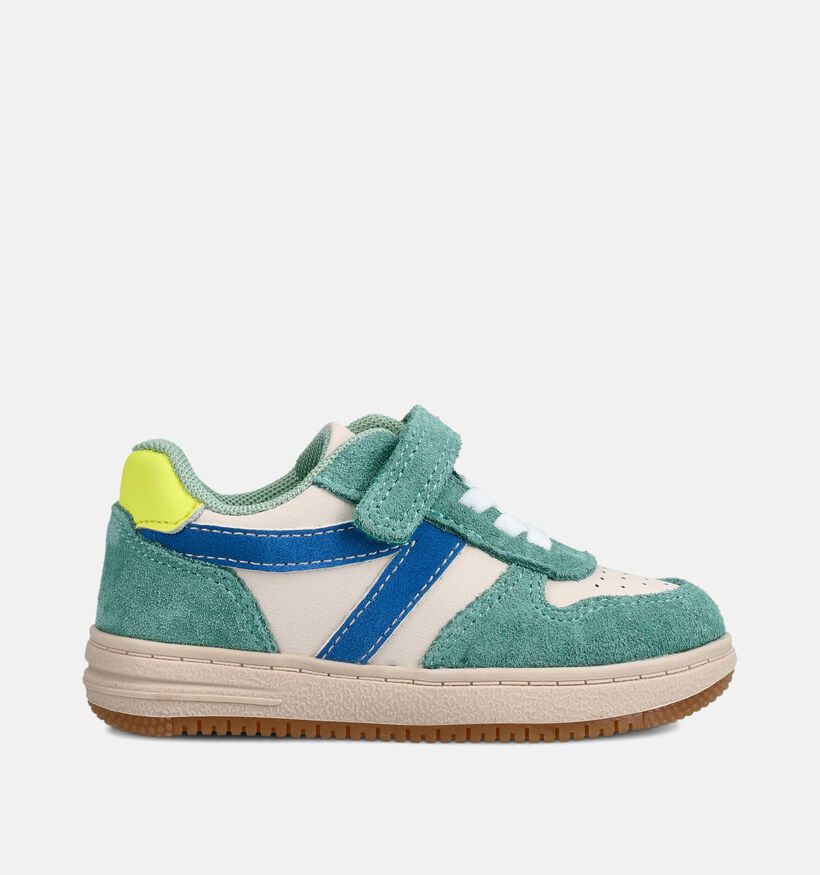 SJ Groene Sneakers voor jongens (371091) - geschikt voor steunzolen