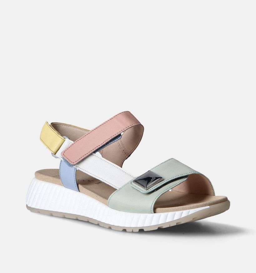 Gabor Best Fitting Sandales avec talon compensé en Rose pour femmes (355120)