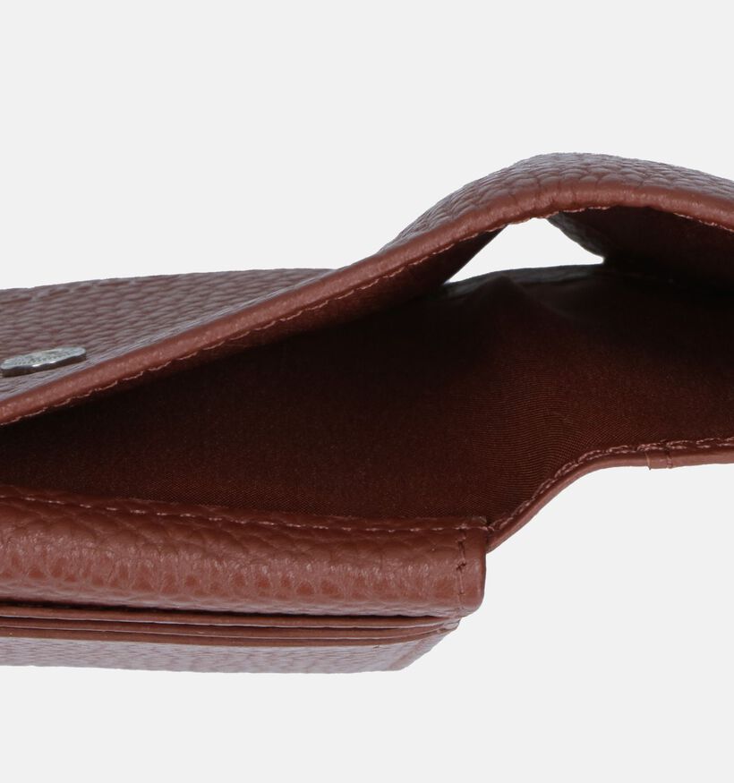 Euro-Leather Bruine Kaartenhouder voor heren (375840)