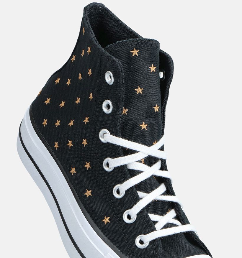 Converse Chuck Taylor All Star Baskets montantes en Noir pour femmes (368480) - pour semelles orthop&eacute;diques