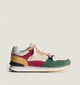 HOFF City Beige/Groene Sneakers voor dames (365710) - geschikt voor steunzolen