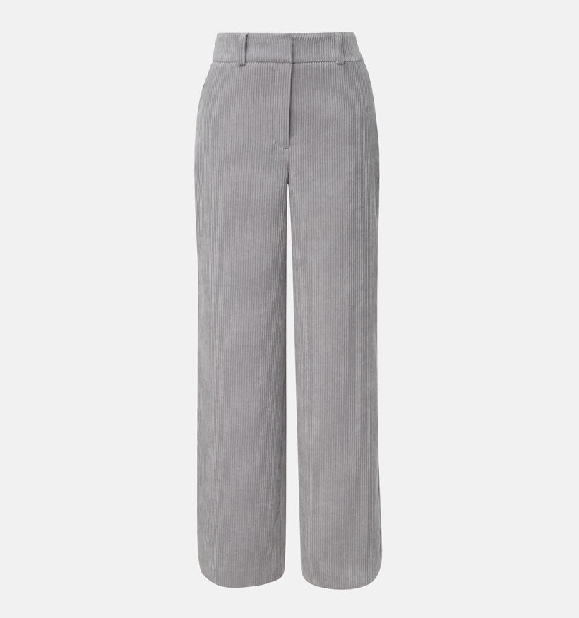 comma Pantalon large en Gris pour femmes (333896)