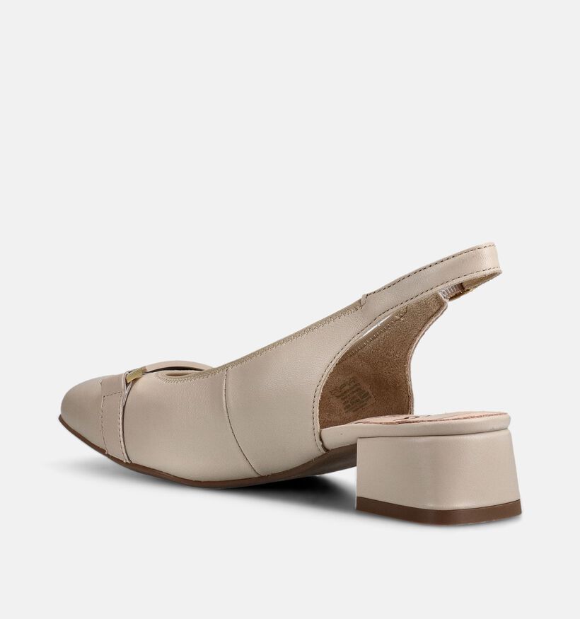 Ara Graz 2.0 Escarpins slingback en Beige pour femmes (370827)