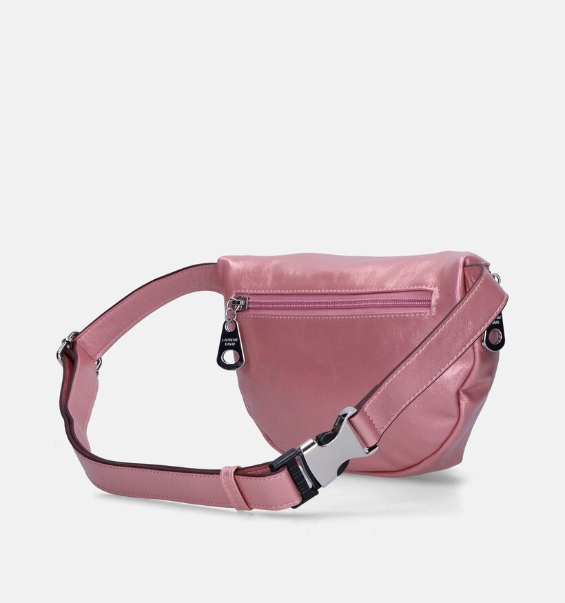 Laurent David Estee 008 Sac banane en Rose pour femmes (337103)