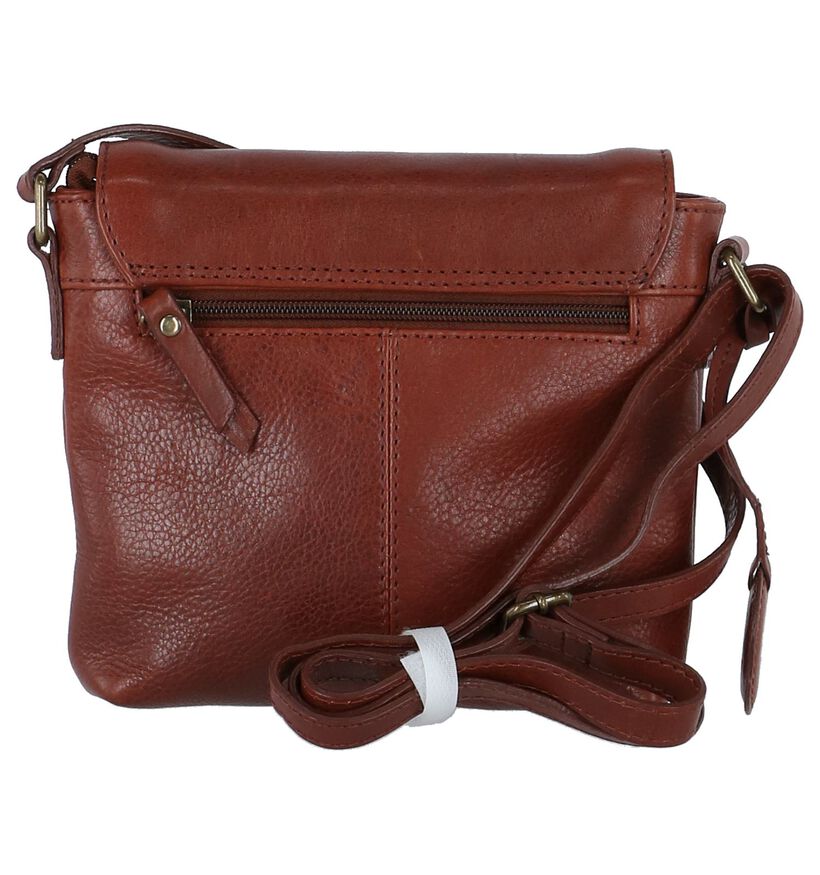 Burkely Ranger Zwarte Crossbody Tas in leer (292556)