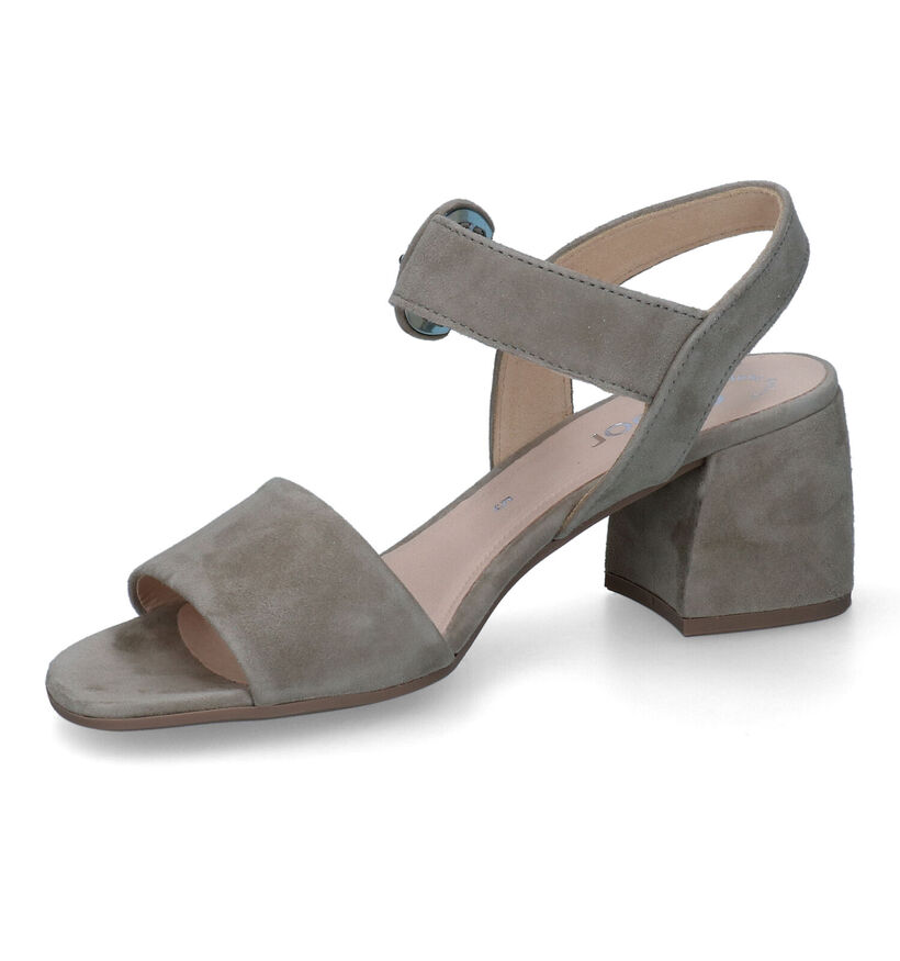 Gabor Best Fitting Kaki Sandalen voor dames (306206)