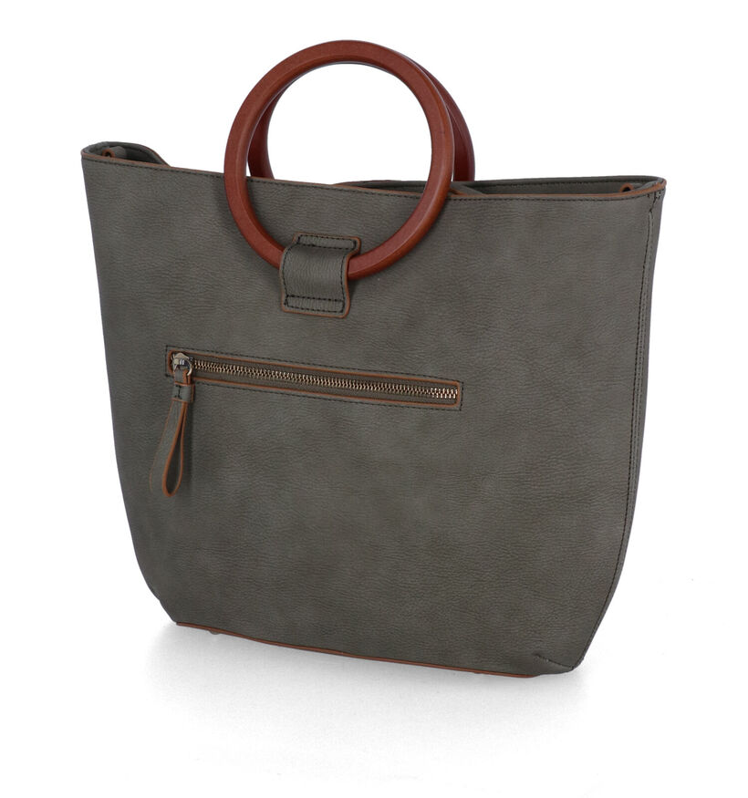 Woomen Acacia Beige Handtas in kunstleer (307425)