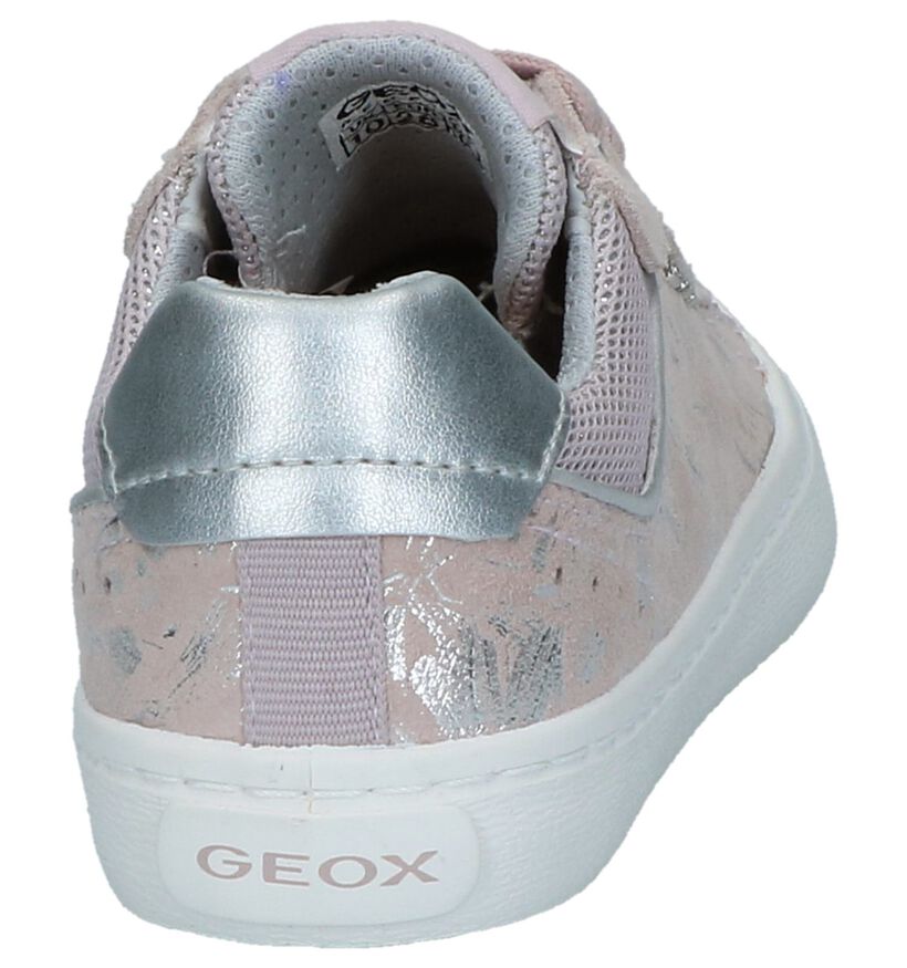 Beige Veterschoenen Geox in leer (237980)