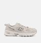 New Balance 530 Baskets basses en Ecru pour filles (375137) - pour semelles orthop&eacute;diques