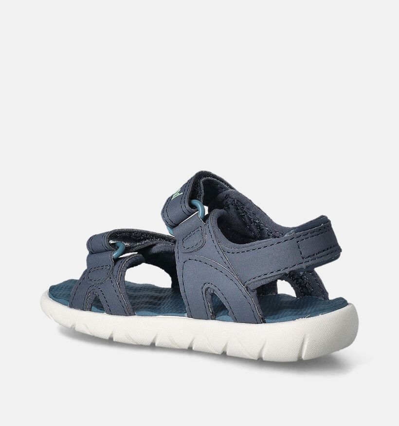 Timberland Perkins Row 2Strap Sandales en Bleu pour garçons (337792)
