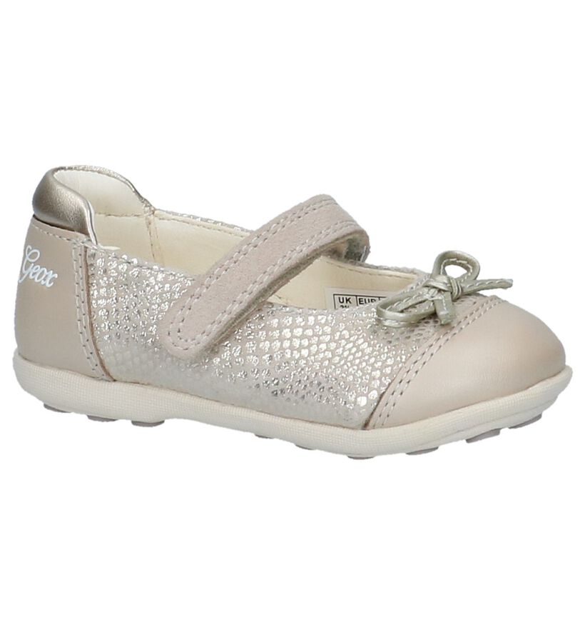 Geox Chaussures pour bébé  en Beige foncé en cuir (210521)