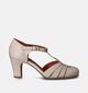 Creator Escarpins à bride en Beige pour femmes (357786)