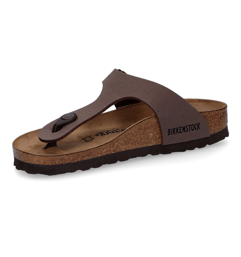 Birkenstock Gizeh Zwarte Teenslippers voor jongens (338075)