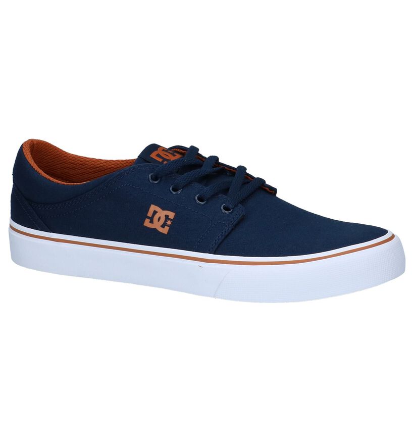 DC Shoes Trase TX Grijze Skatesneakers in stof (267984)