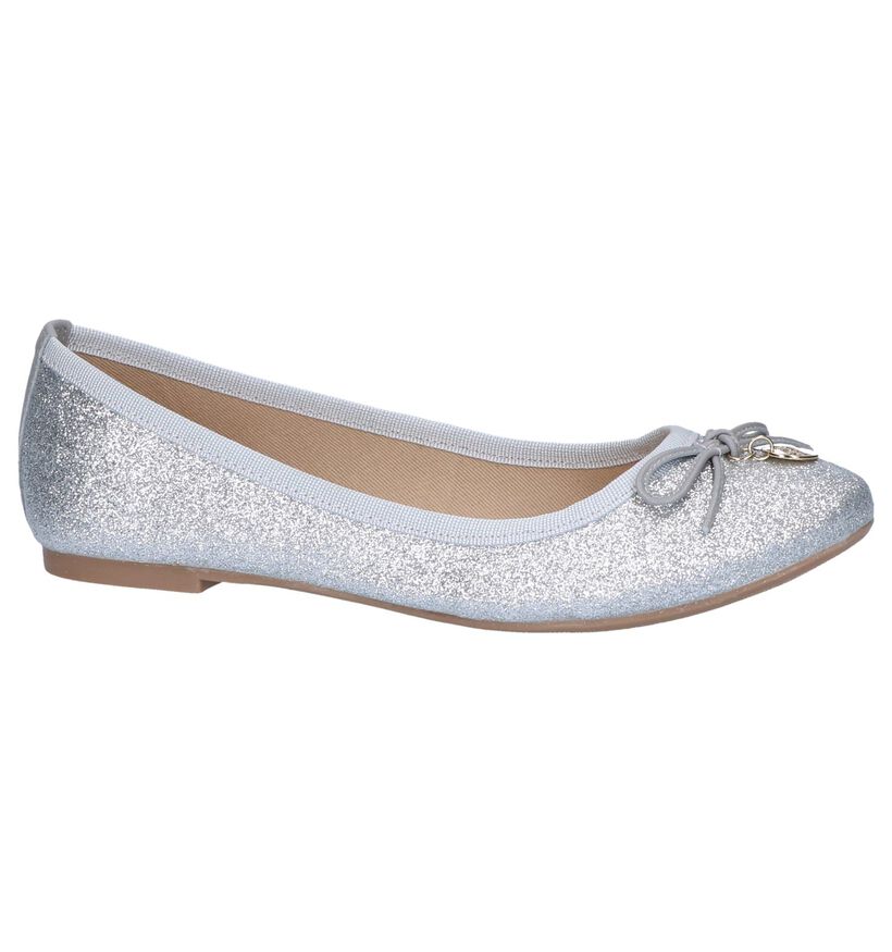 Scapa Ballerines en Argent en simili cuir (245874)