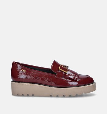 Nathan-Baume Lage schoenen Bordeaux