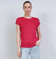 Vero Moda Brianna Rode T-shirt voor dames (367220)