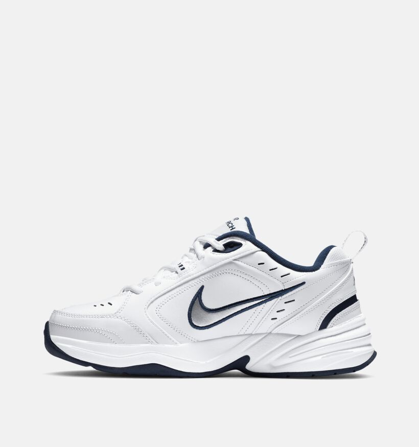 Nike Air Monarch IV Baskets en Blanc pour garçons, hommes (350460)
