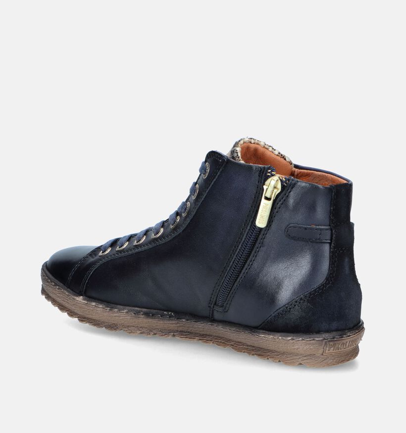 Pikolinis Lagos Baskets en Bleu pour femmes (346206)