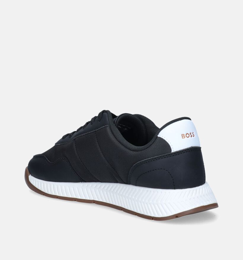 BOSS Titanium Runn Chaussures avec lacets en Noir pour hommes (345698) - pour semelles orthopédiques