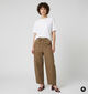 The Shirt Project Kakigroene Geklede Broek voor dames (381886)