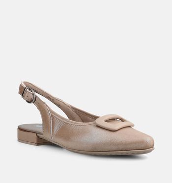 Rieker Chaussures plates Or