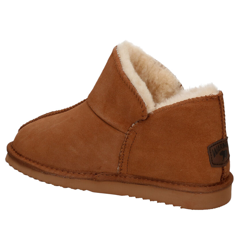 Warmbat Willow Beige Hoge Pantoffels voor dames (346224)