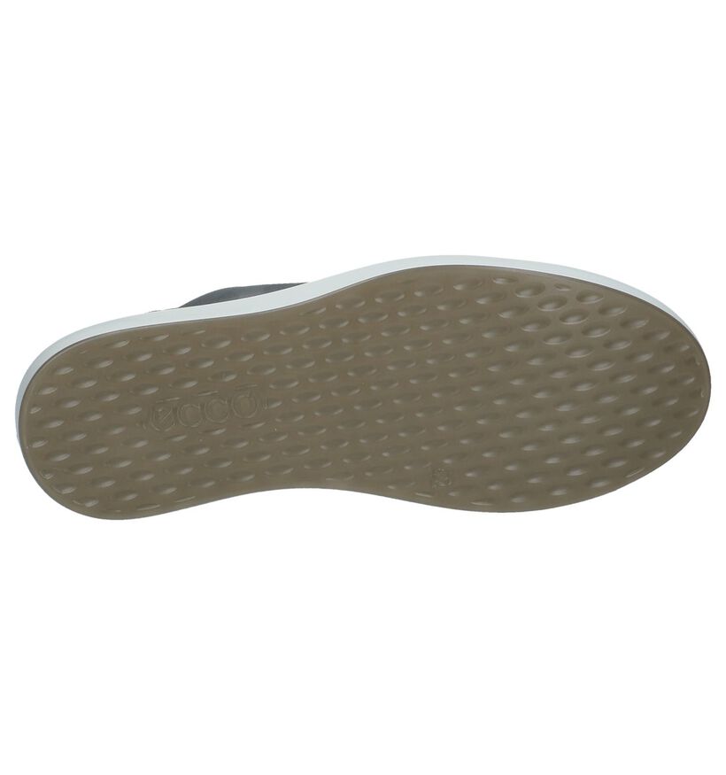 ECCO Soft 8 Chaussures basses en Gris foncé en cuir (221045)