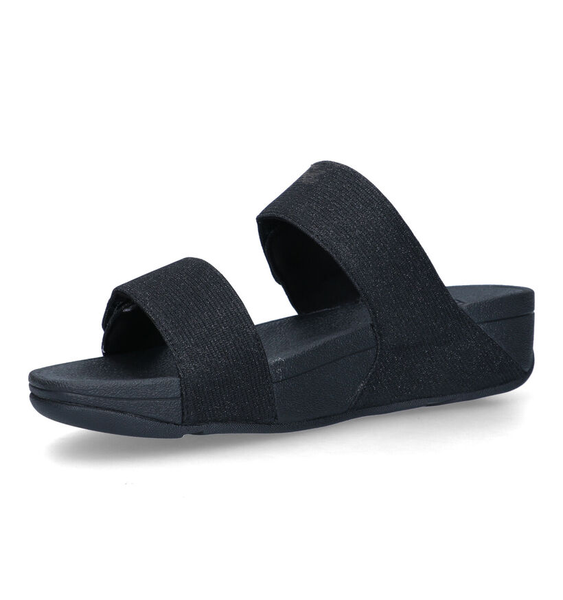 FitFlop Lulu Adjustable Shimmerlux Rose Gold Slippers voor dames (320474)