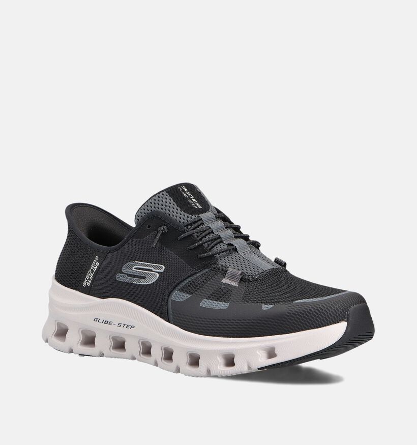 Skechers GLIDE STEP PRO Baskets basses en Noir pour hommes (359739)