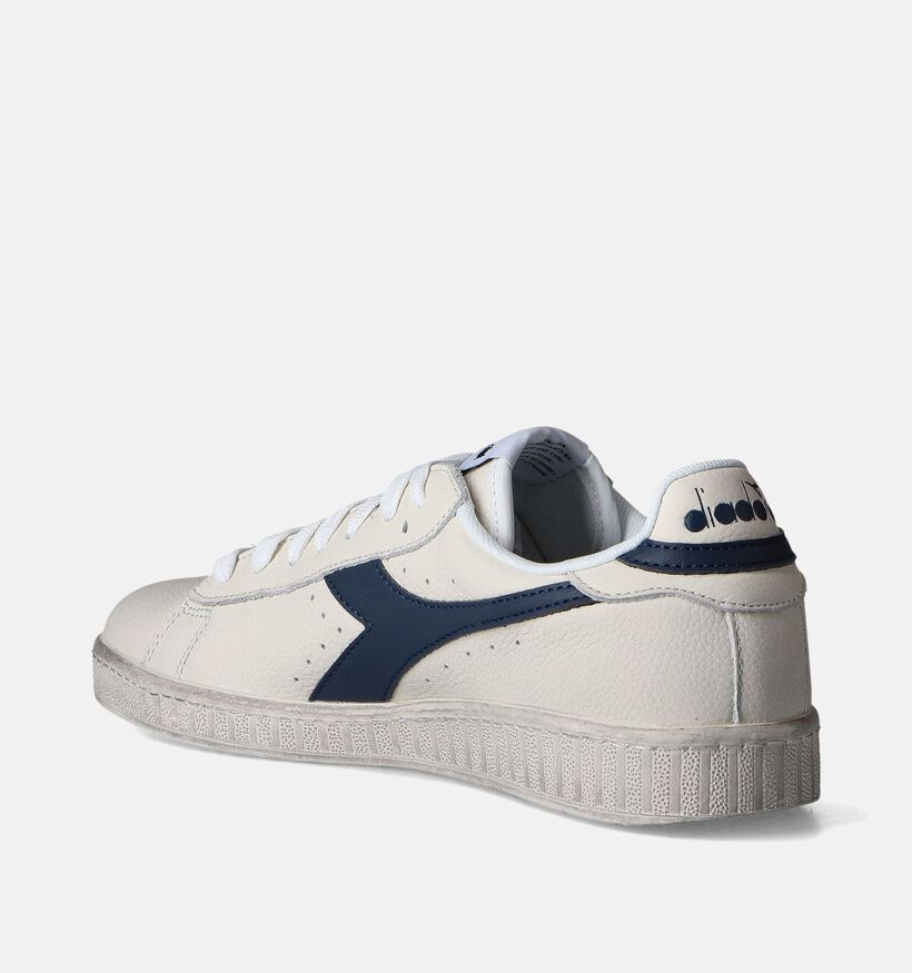 Diadora Game I Low Waxed Witte Sneakers voor heren (350805)
