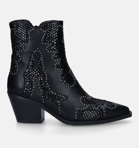 Noa Harmon Bottines à talons en Noir pour femmes (333383)