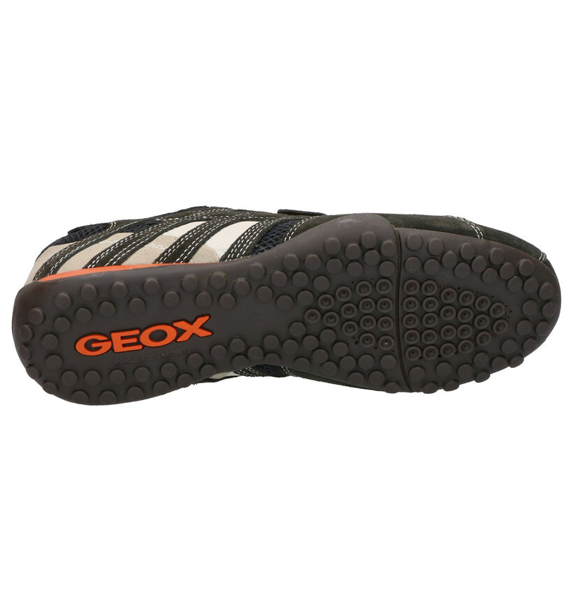 Geox Snake Chaussures slip-on en Bleu pour hommes (278963) - pour semelles orthopédiques