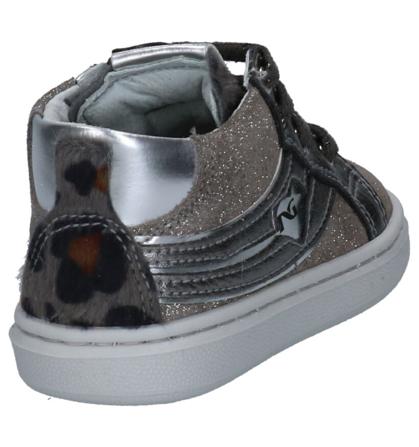 NeroGiardini Sneakers Zilver in leer (259078)