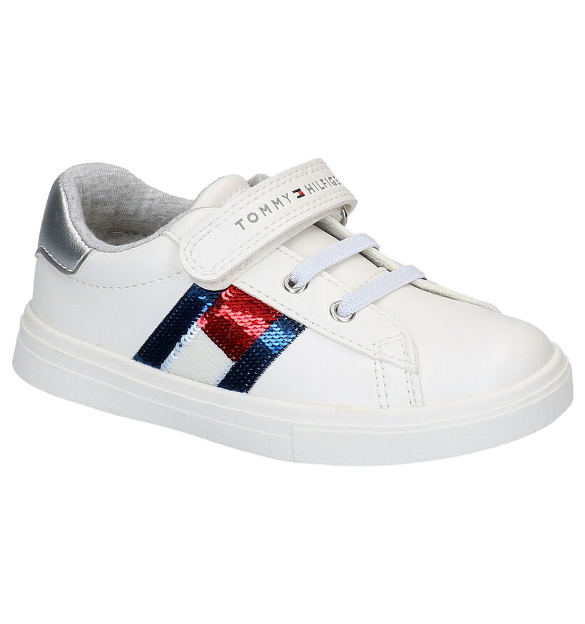 Tommy Hilfiger Witte Sneakers in kunstleer (266567)