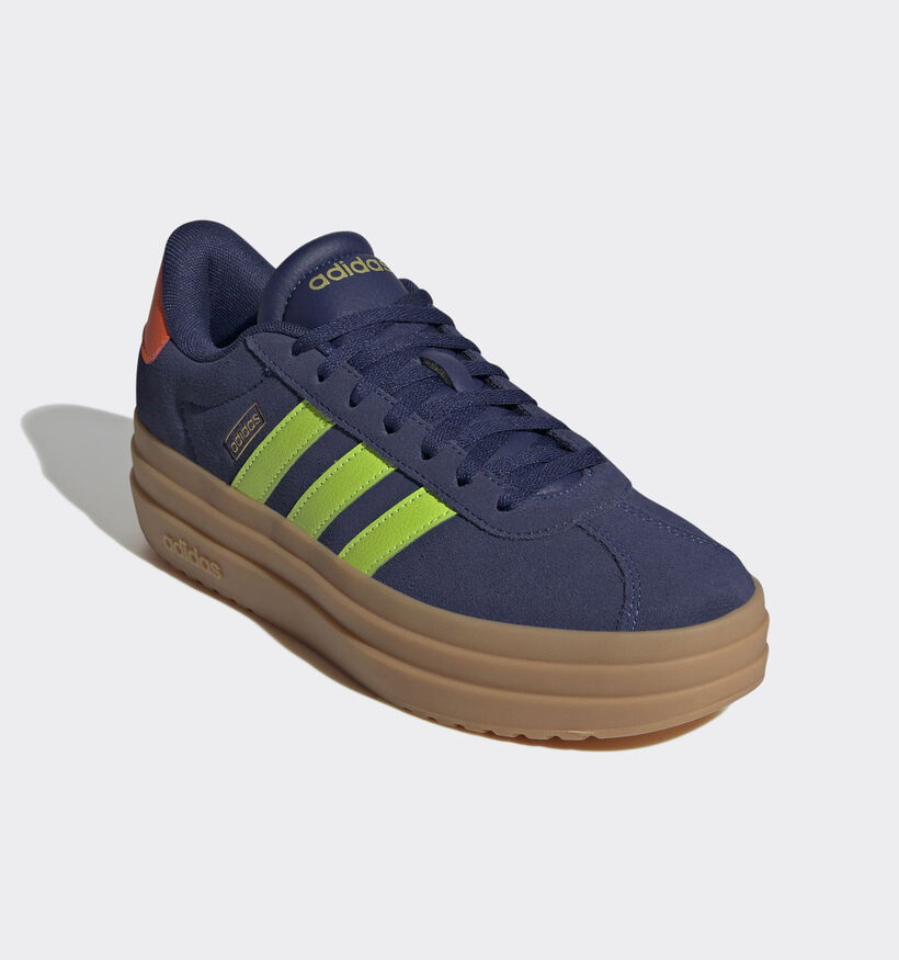 adidas VL Court Bold Baskets sportives en Bleu foncé pour femmes (359454) - pour semelles orthopédiques
