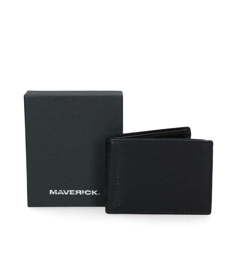 Maverick Portefeuille en Noir pour hommes (341266)