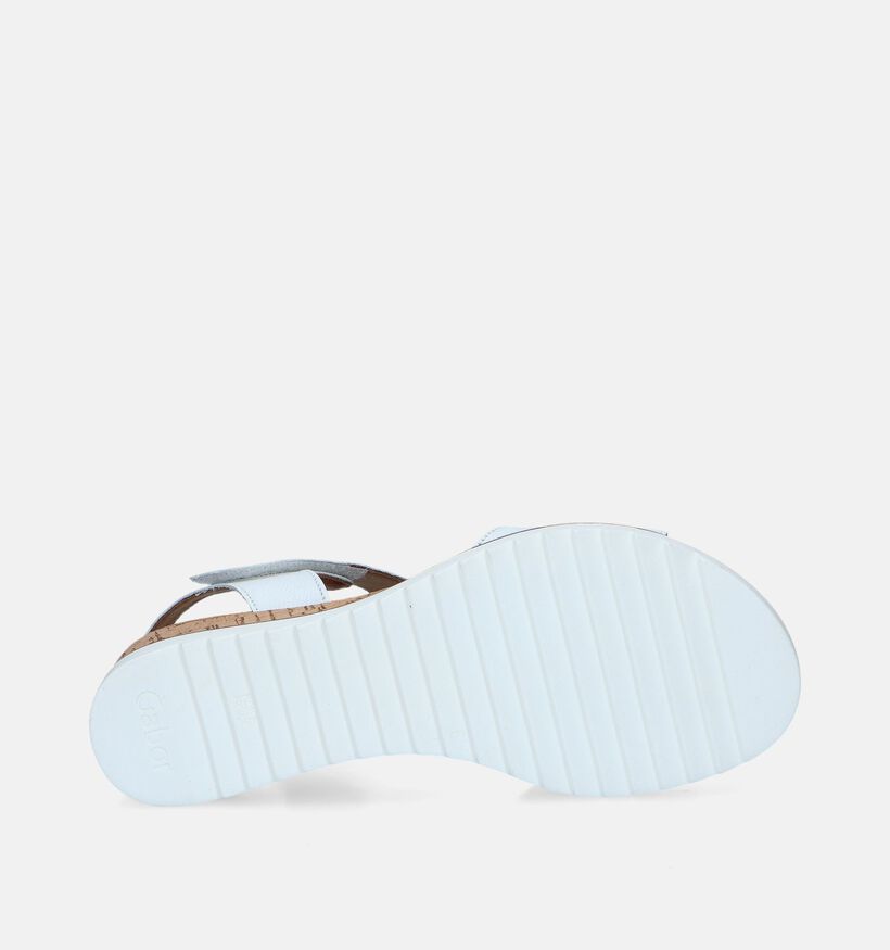 Gabor Witte Sandalen Met Sleehak voor dames (339336)