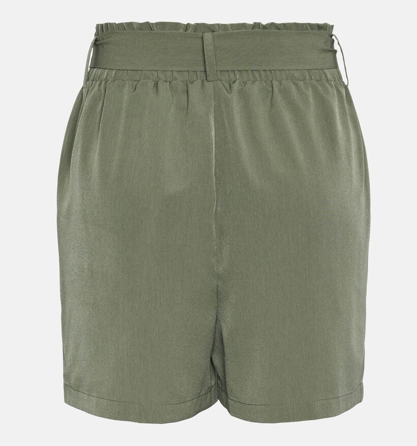 Pieces Sade Short en Vert khaki pour femmes (335611)