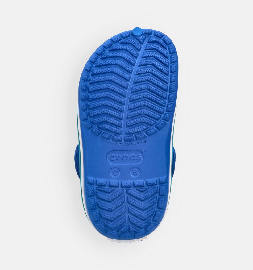 Crocs Crocband Nu-pieds en Bleu pour filles, gar&ccedil;ons (371011)