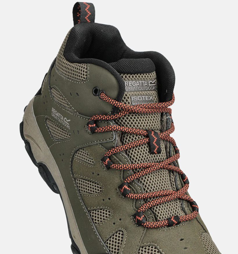 Regatta Edgepoint IV Mid Groene Wandelschoenen voor dames, heren (362316) - geschikt voor steunzolen