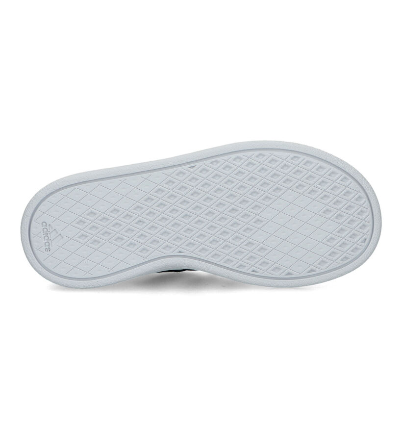 adidas Breaknet 2.0 EL Baskets en Blanc pour filles, garçons (324134) - pour semelles orthopédiques