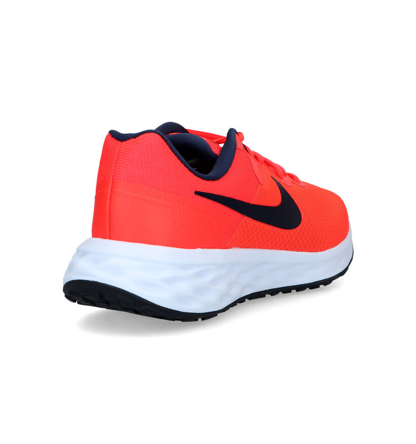 Nike Revolution 6 Baskets en Noir en simili cuir (316490)