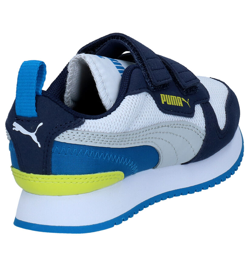 Puma R78 V Baskets en Bleu pour filles, garçons (318752)