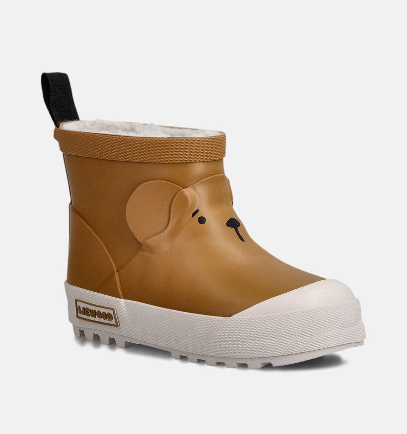 LIEWOOD Jesse Thermo Bear Bottes de Pluie Doublées en Marron pour filles, garçons (359758)